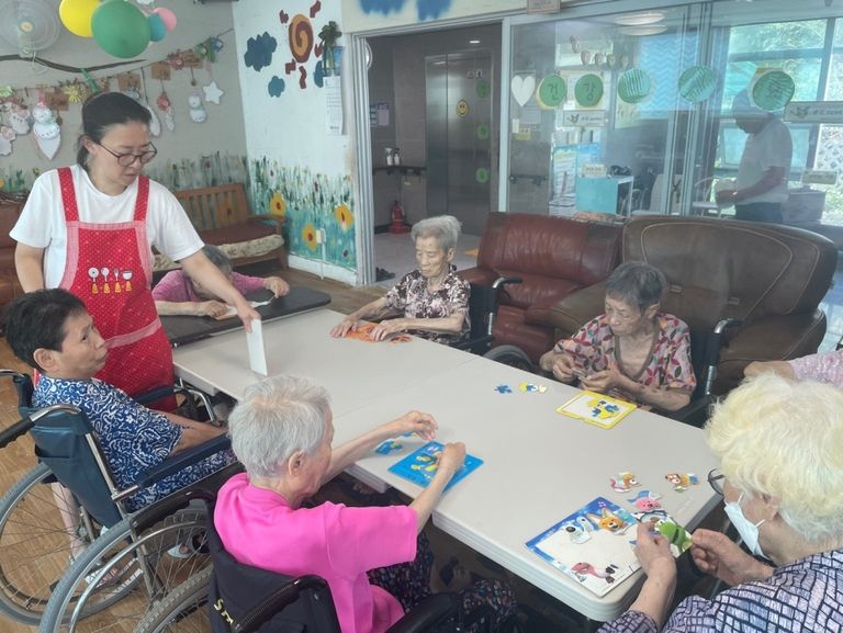 퍼즐맞추기 프로그램 활동입니다. (2024. 08. 20)