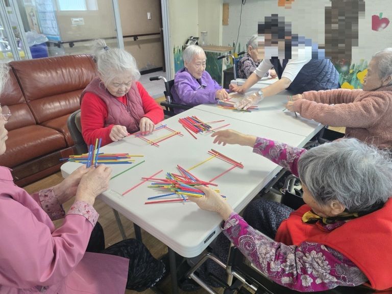 산가지놀이 프로그램활동입니다. (2025. 04. 14)